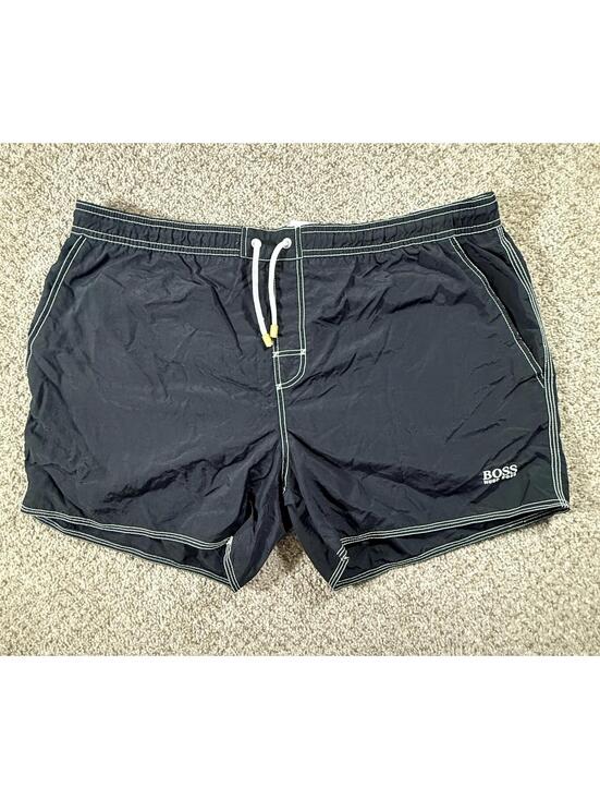 Hugo Boss Other - Hugo Boss Lobster Men's Swim Trunks Black Size Medium